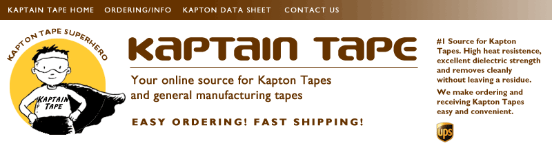 Kapton Tapes from Kaptain Tape